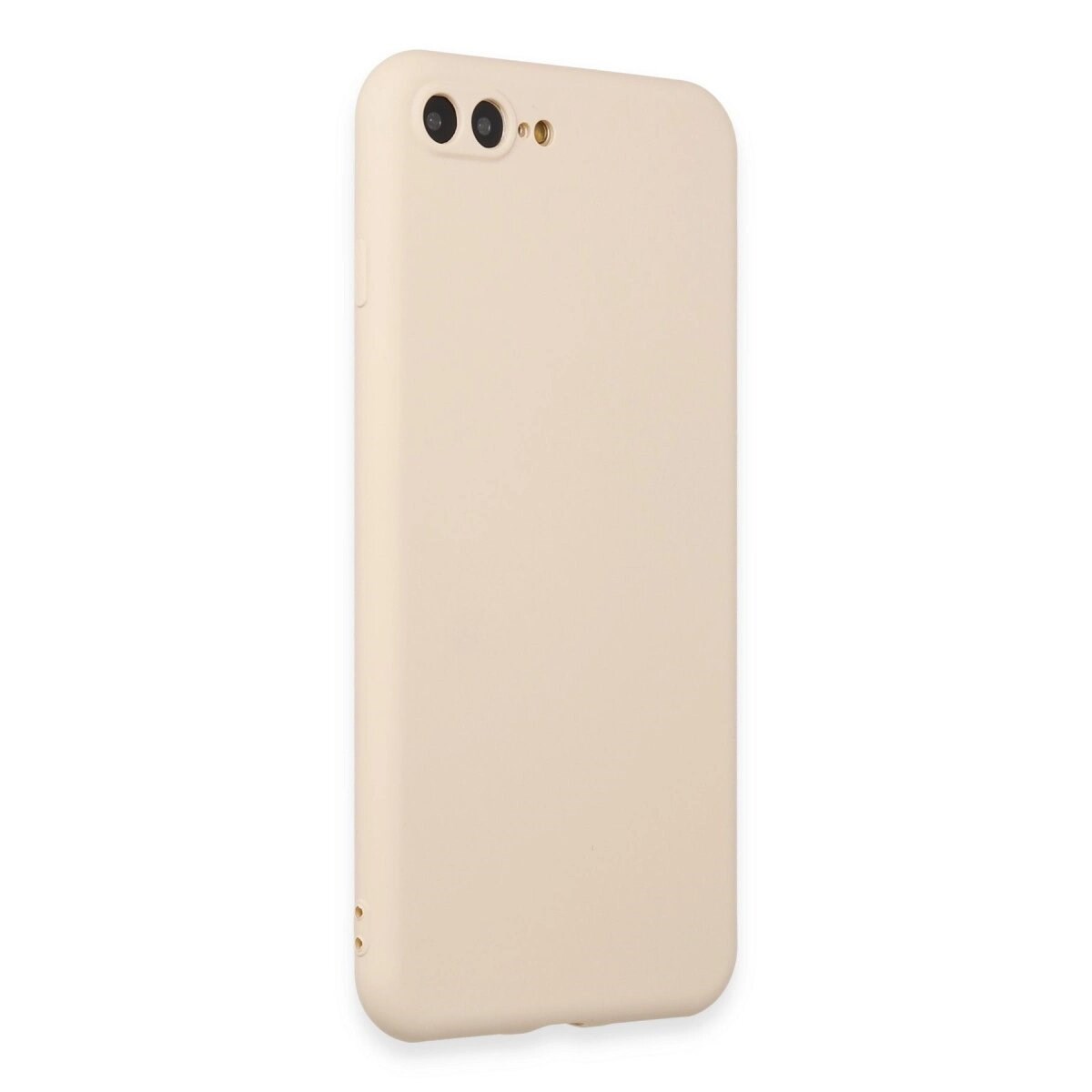 Apple İphone 7 Plus Kılıf First Silikon - Krem
