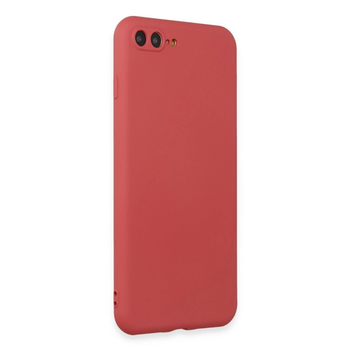 Apple İphone 7 Plus Kılıf First Silikon - Kiremit
