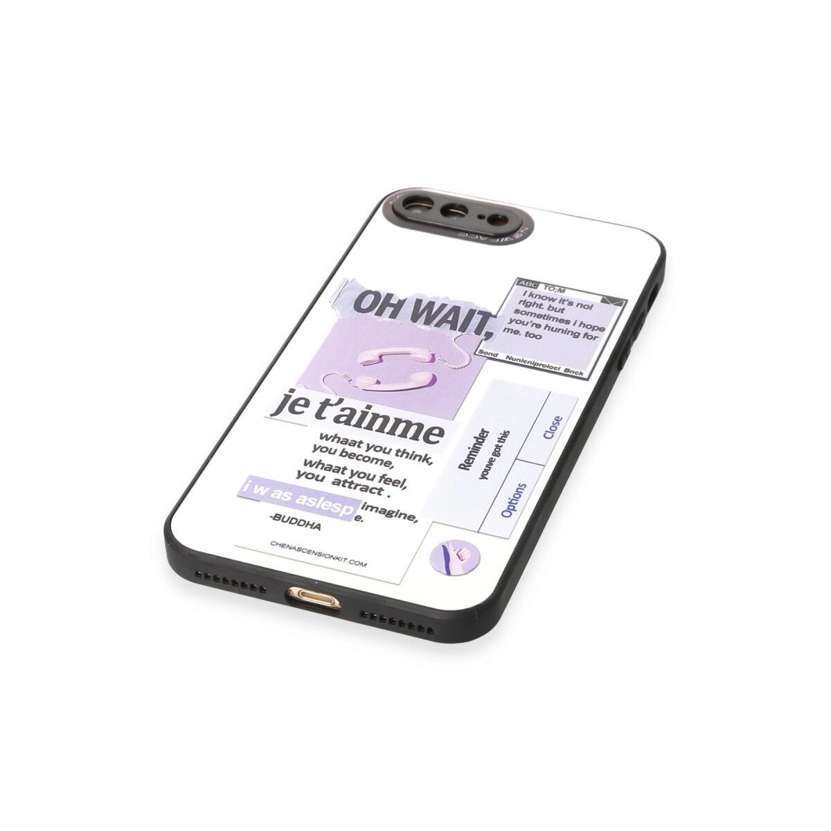 Apple İphone 7 Plus Kılıf Mirror Desenli Kapak - Mirror - 4