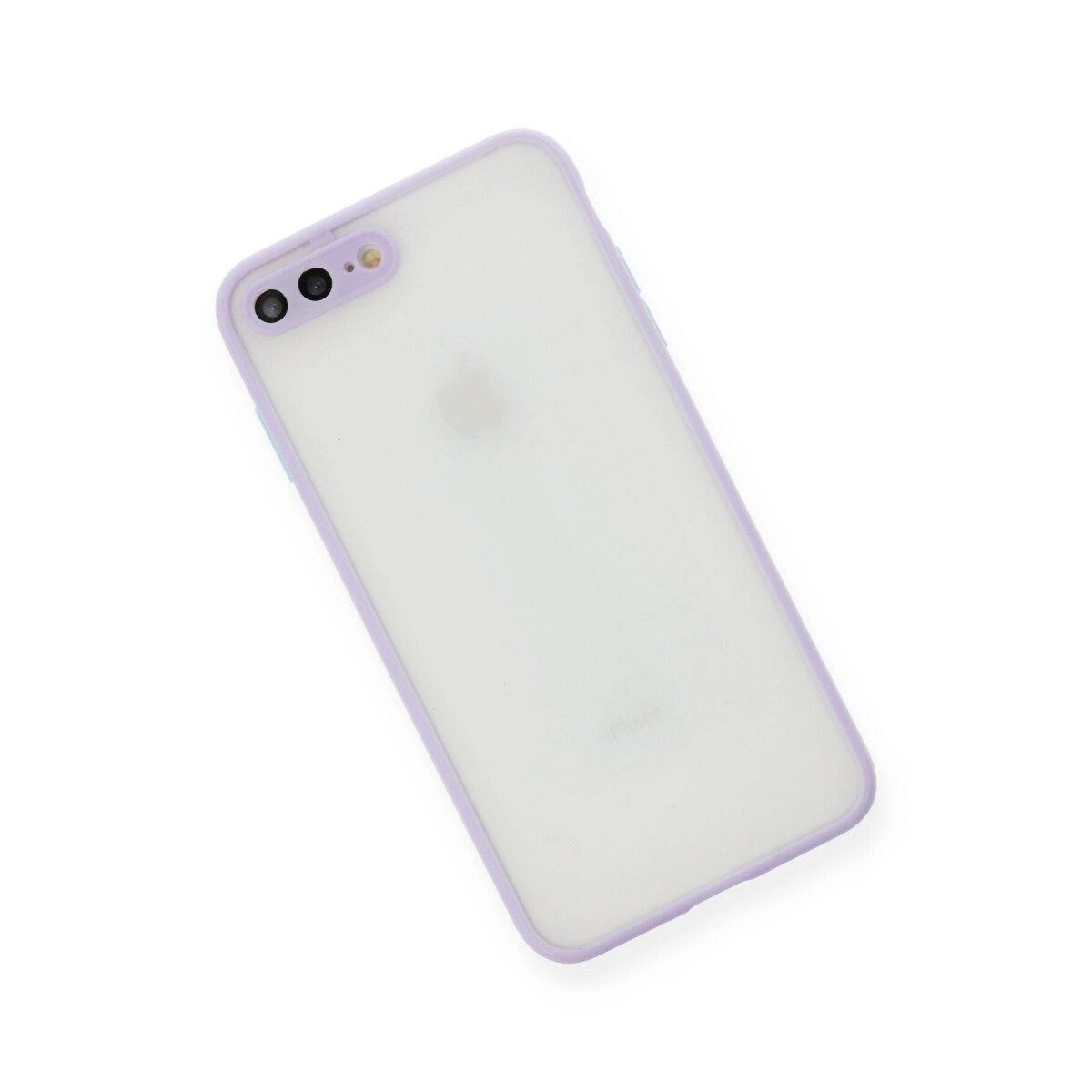 Apple İphone 7 Plus Kılıf Montreal Silikon Kapak - Mor