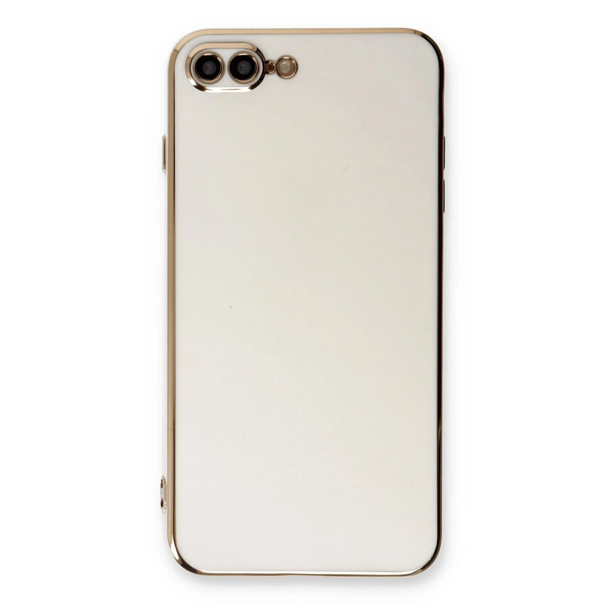 Apple İphone 7 Plus Kılıf Volet Silikon - Beyaz