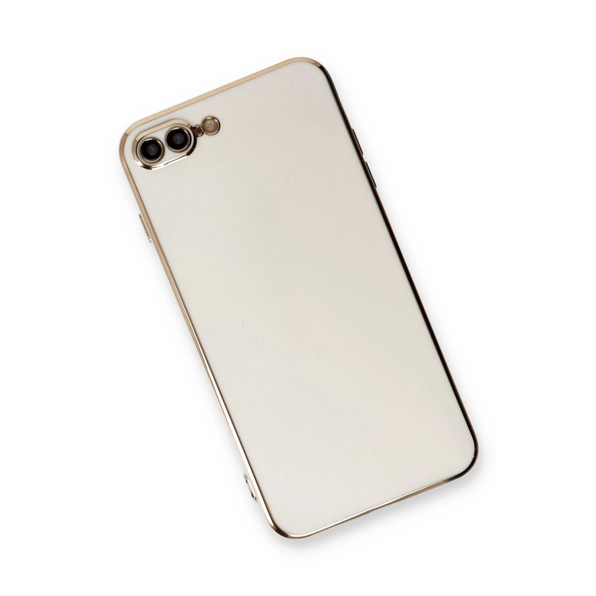Apple İphone 7 Plus Kılıf Volet Silikon - Beyaz