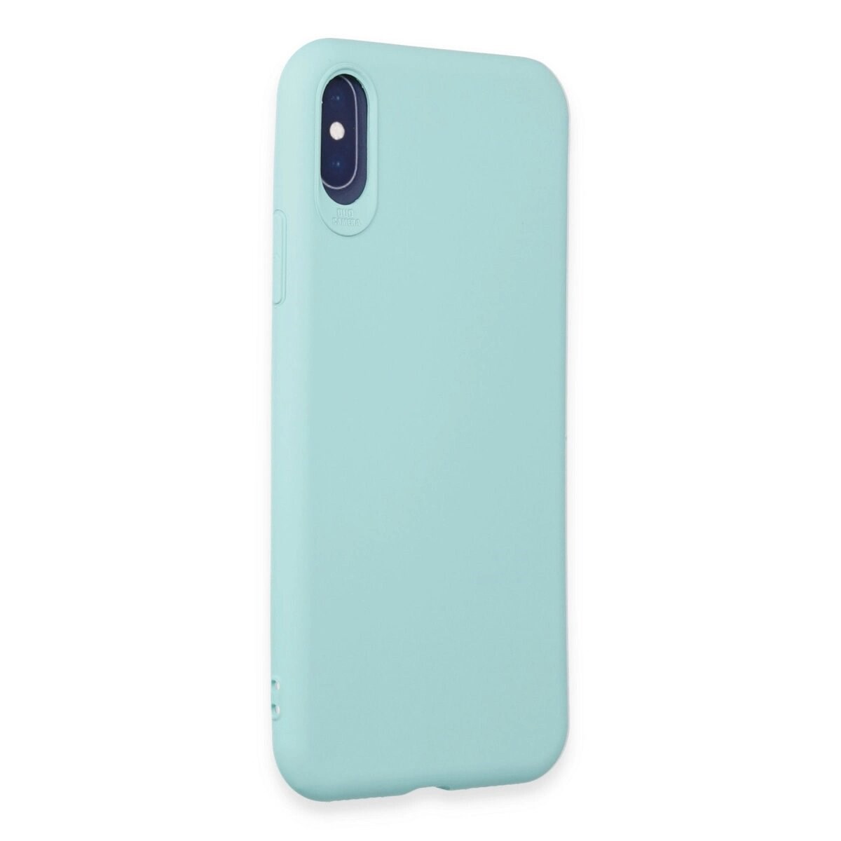 Apple İphone X Kılıf First Silikon - Turkuaz