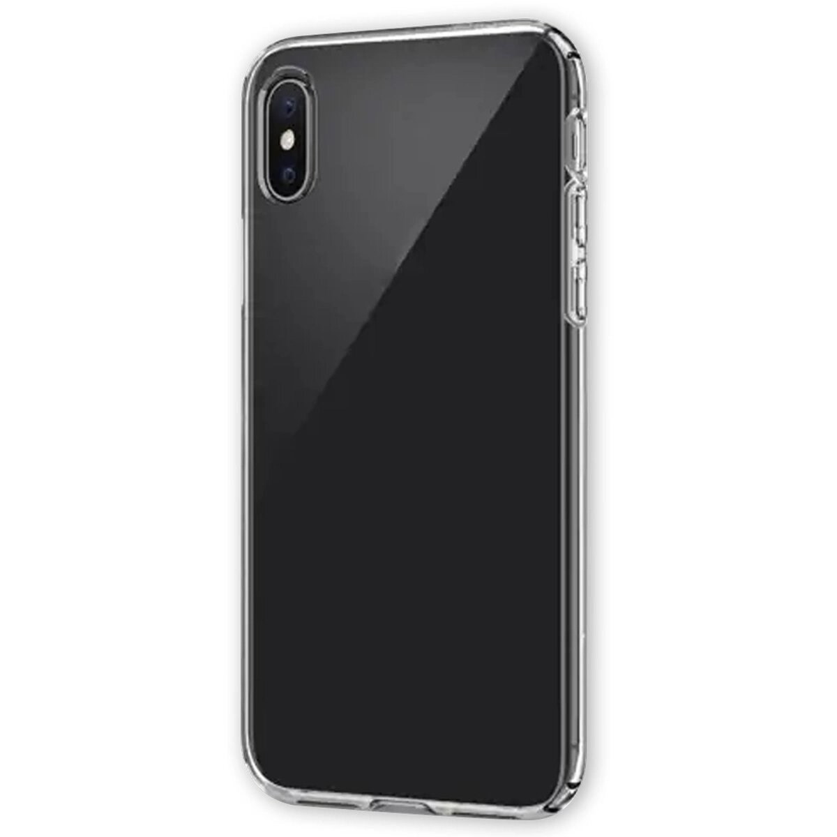 Apple İphone X Kılıf Lüx Şeffaf Silikon
