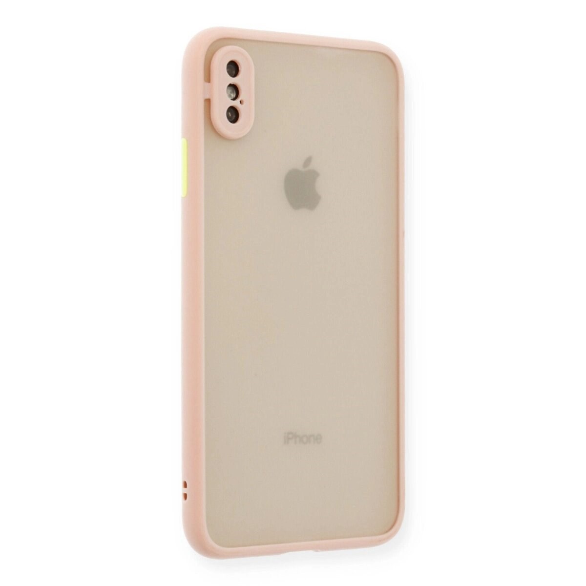 Apple İphone X Kılıf Montreal Silikon Kapak - Pembe