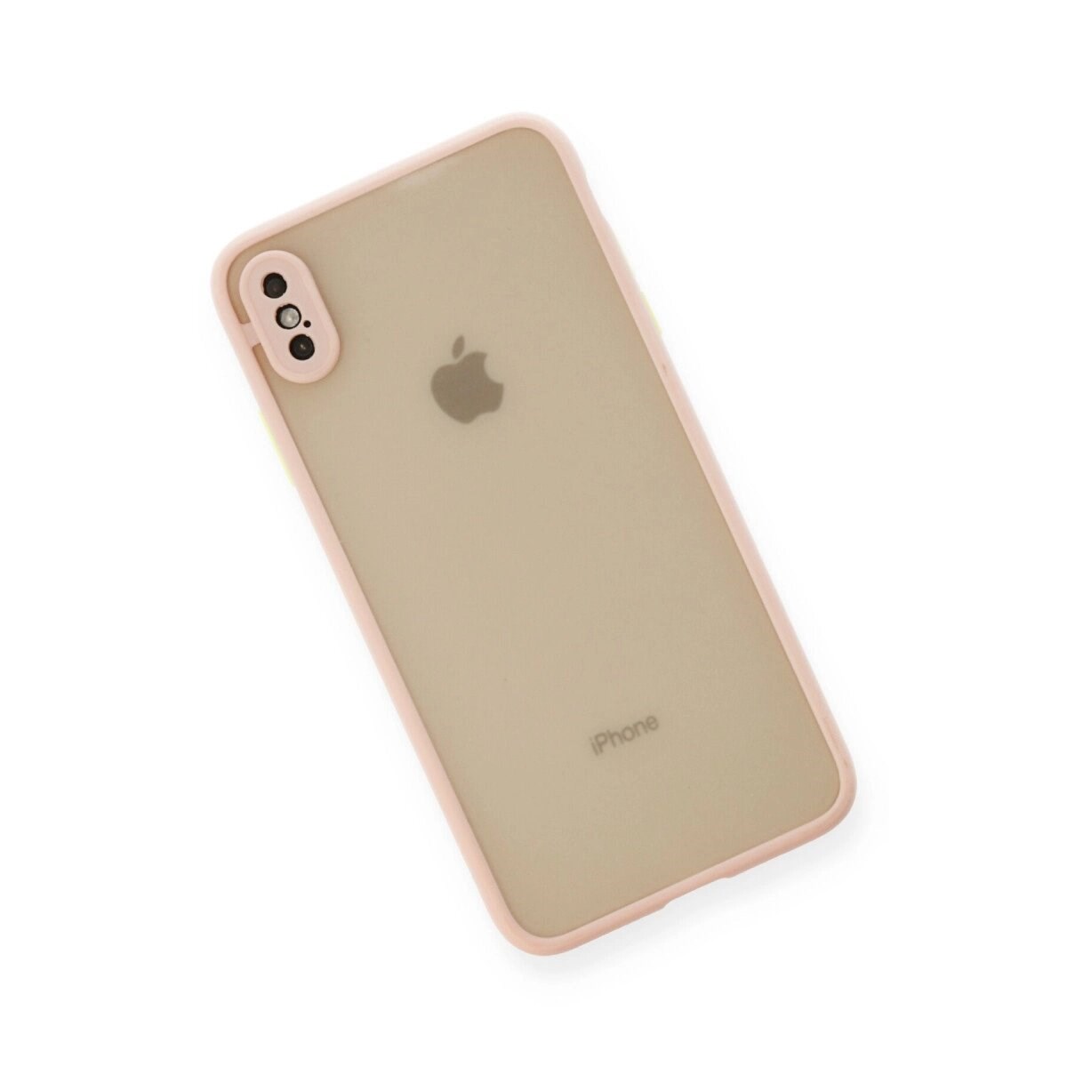 Apple İphone X Kılıf Montreal Silikon Kapak - Pembe
