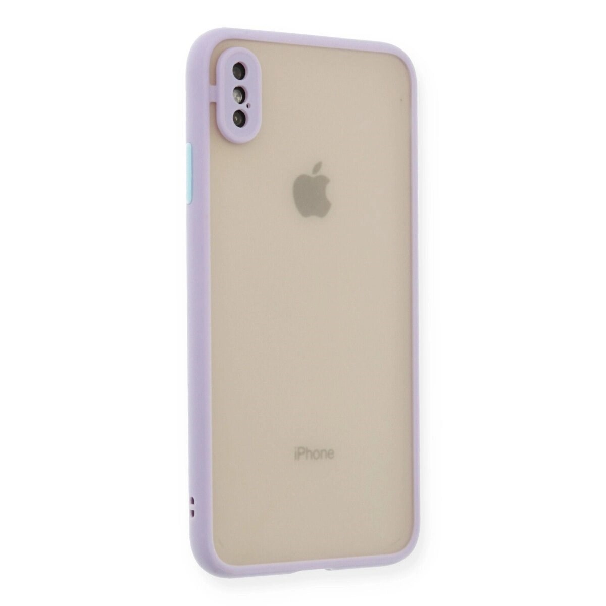 Apple İphone X Kılıf Montreal Silikon Kapak - Mor