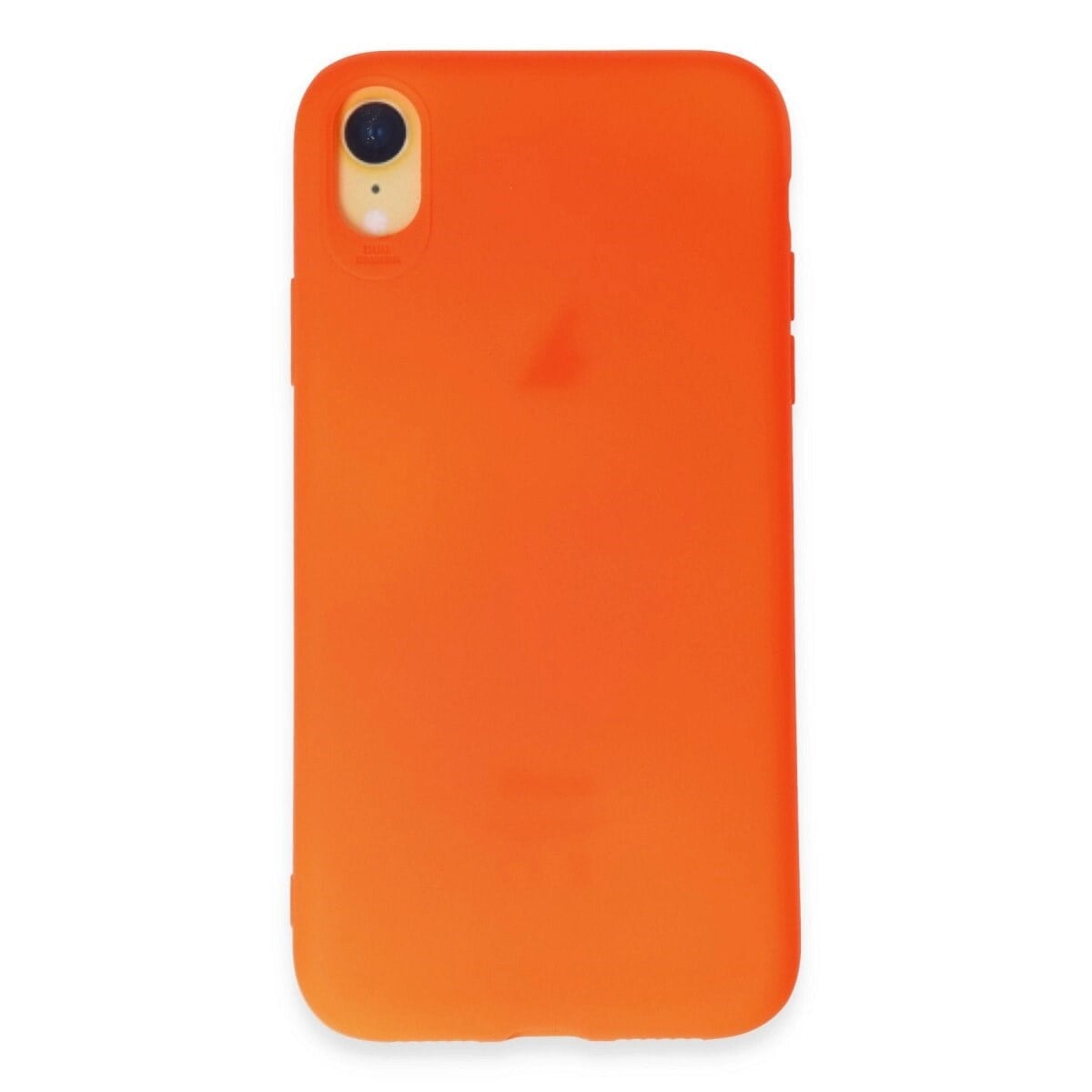 Apple İphone Xr Kılıf First Silikon - Parlak Turuncu