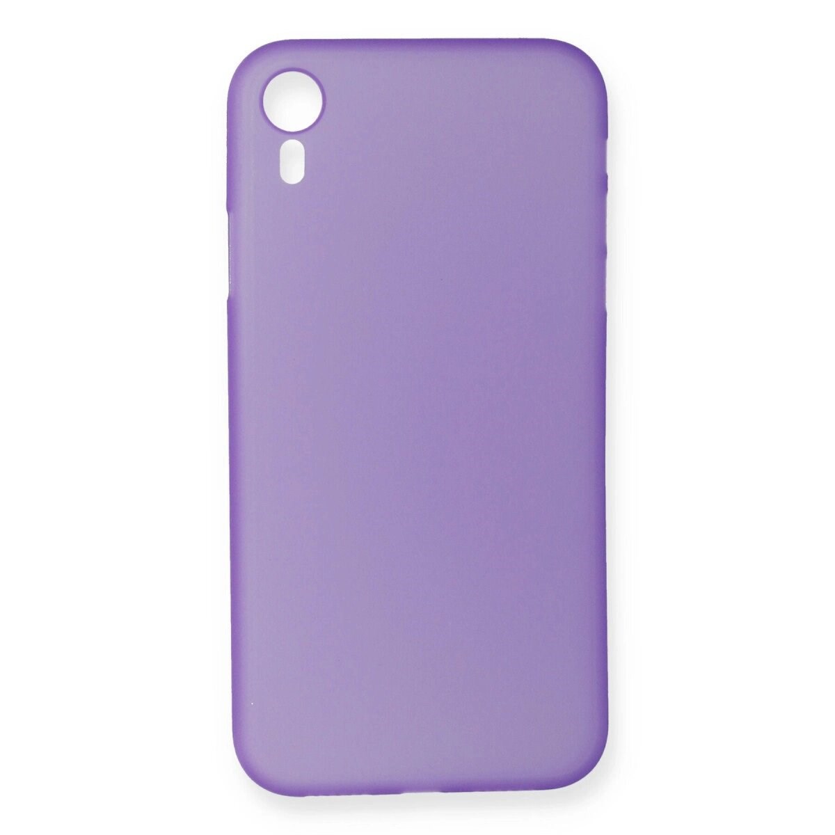 Apple İphone Xr Kılıf Pp Ultra İnce Kapak - Mor
