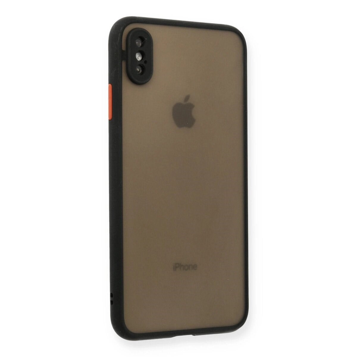 Apple İphone Xs Max Kılıf Montreal Silikon Kapak - Siyah