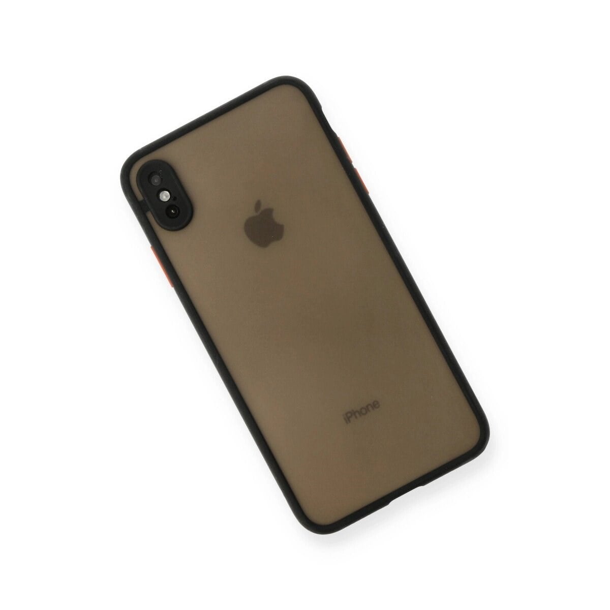 Apple İphone Xs Max Kılıf Montreal Silikon Kapak - Siyah