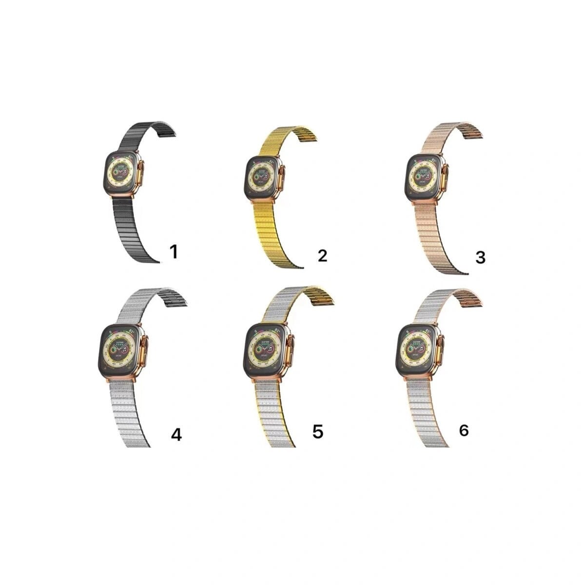 Apple Watch 38mm Made Metal Kordon - Siyah