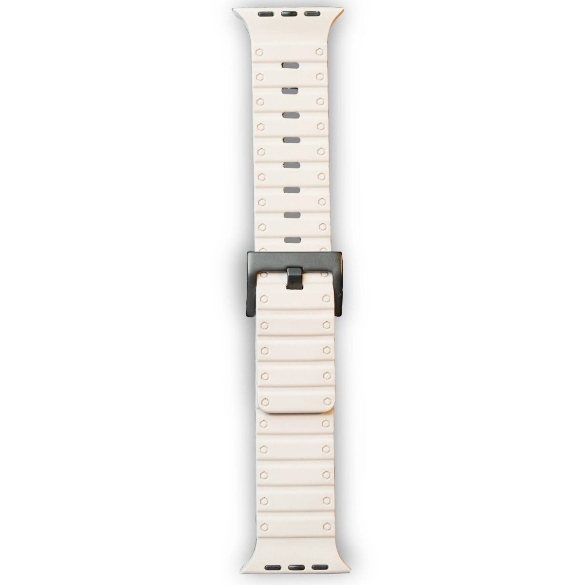 Apple Watch 42mm Magnus Mıknatıslı Silikon Kordon (saat Değildir) - Yıldız Işığı