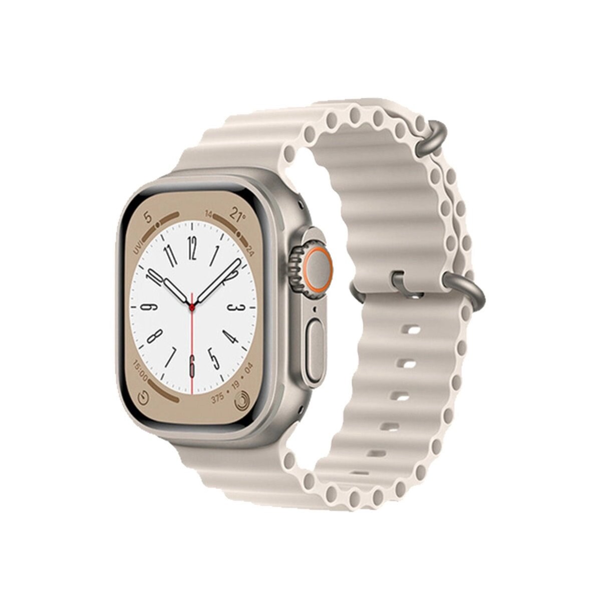 Apple Watch 42mm Ocean Kordon (saat Değildir) - Krem