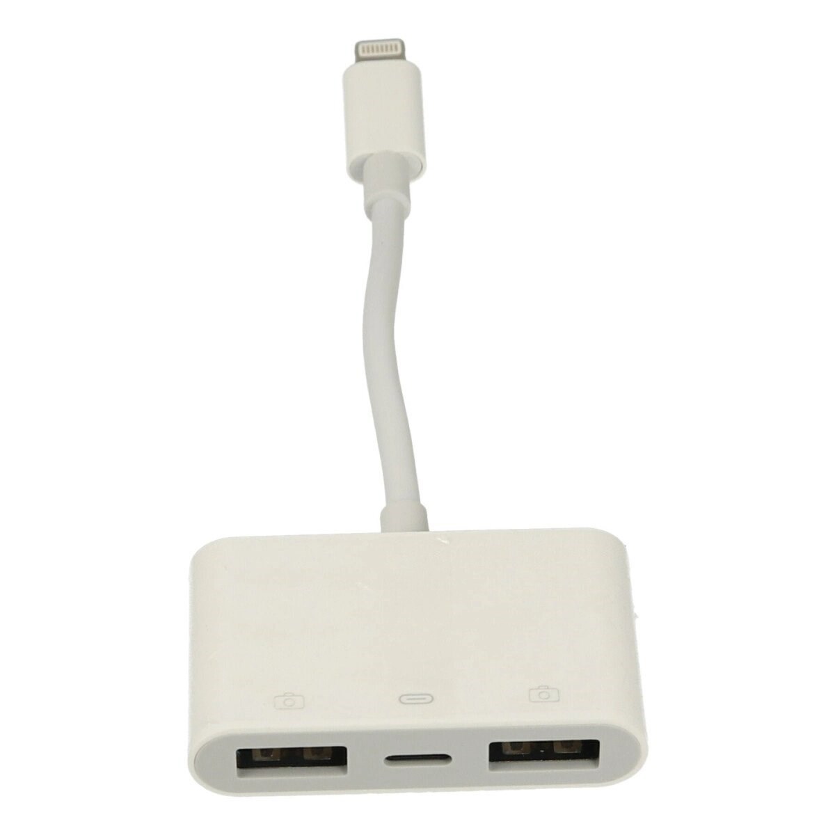Apr23 Iphone Otg 3in1 - Beyaz