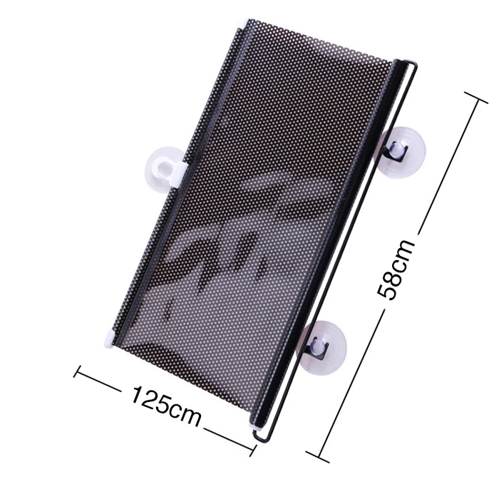 Araba Araç içi Katlanabilir Araç Oto Ön Cam Güneşlik Branda 58x125cm-(1903)