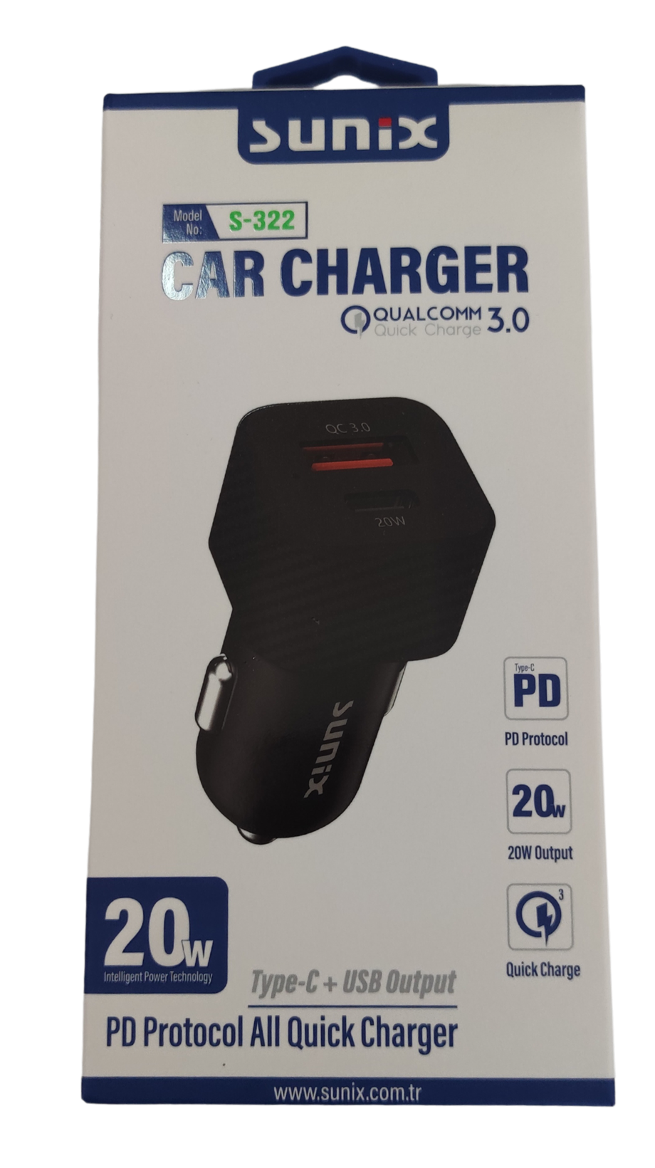 ARAC İCİ SARJ S322 20W 