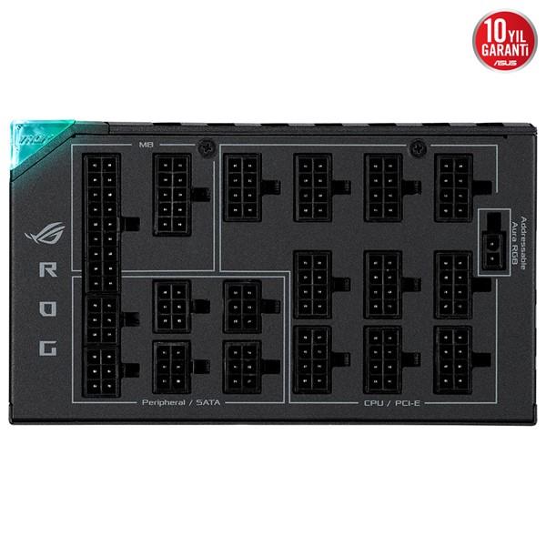 ASUS 1600W 80+ TITANIUM ROG THOR 1600T PCIE 5.0 TAM MODÜLER POWER SUPPLY