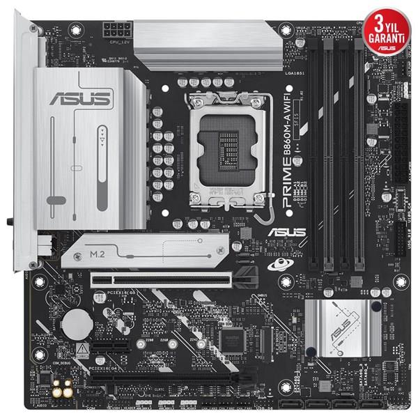 ASUS PRIME B860M-A WIFI7 DDR5 HDMI-DP PCIE 5.0 1851p mATX