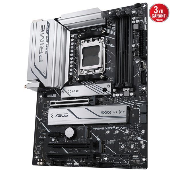ASUS PRIME X670-P WIFI DDR5 HDMI DP PCIe 16X v5.0 AM5 ATX