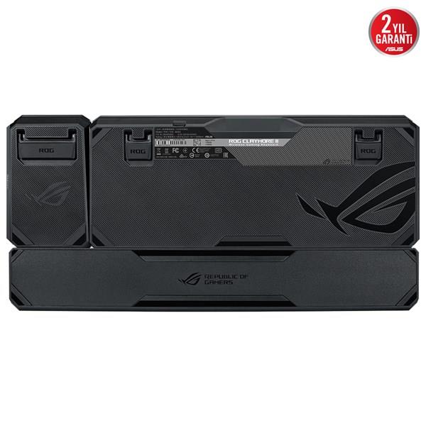 ASUS ROG CLAYMORE II KABLOSUZ RGB MEKANIK GAMING KLAVYE