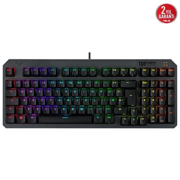 ASUS TUF GAMING K3 GEN II RGB MEKANIK GAMING KLAVYE