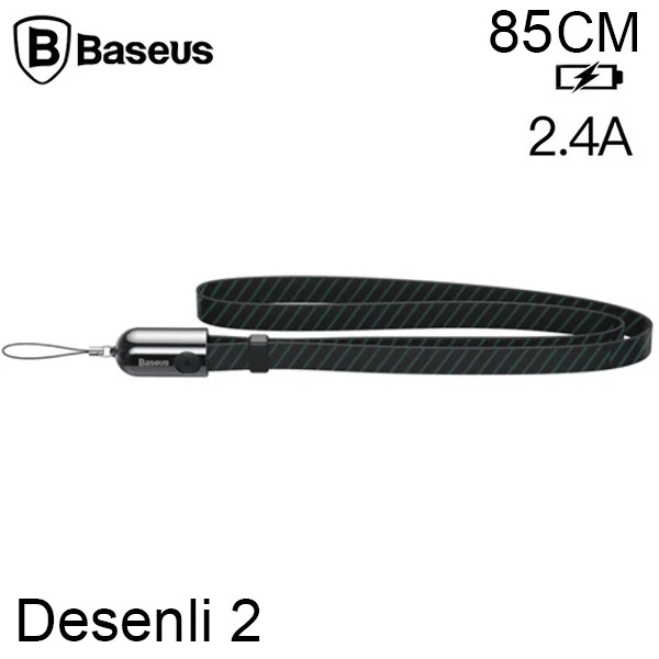 Baseus  İPhone 14-13- 12-11 85CM Power bank Şarj Kablosu-(1903)