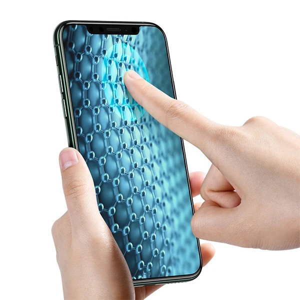 Baseus 0.25mm İPhone 11 3D Curved  Privacy Gizlili Cam Ekran Koruyucu-(1903)