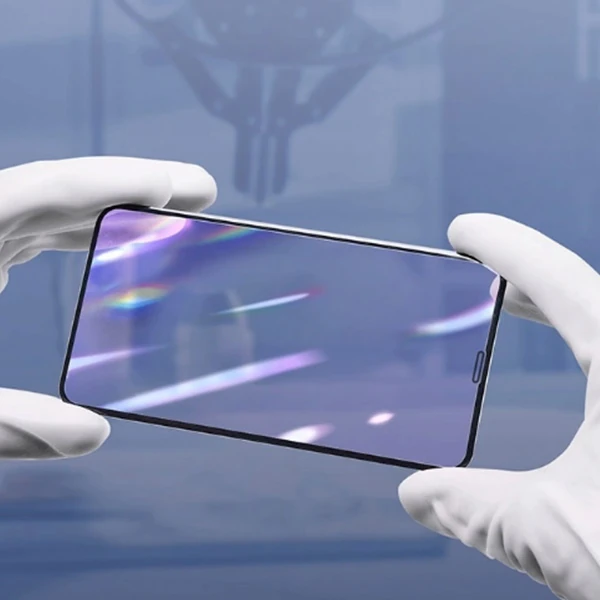 Baseus 0.25mm İPhone 11 PRO Max-XS Max 3D Curved Full Anti Blue Ekran Koruyucu-(1903)