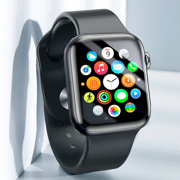 Baseus Apple Watch 42mm 3D Kavisli Tempered Kırılmaz Cam Koruyucu-(1903)