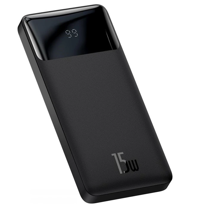 Baseus Bipow 15W Hızlı Şarj 10000 mAh LED Göstergeli Powerbank-(1903)