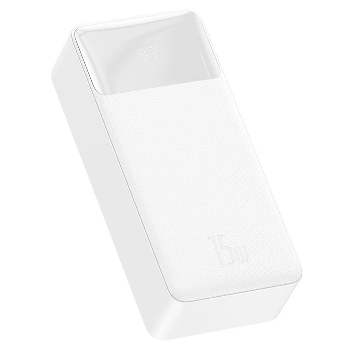 Baseus Bipow 15W Hızlı Şarj 30000 mAh LED Göstergeli Powerbank-(1903)