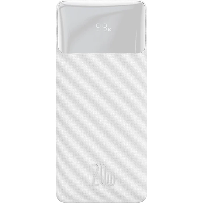 Baseus Bipow 20W Hızlı Şarj 10000 mAh LED Göstergeli Powerbank-(1903)