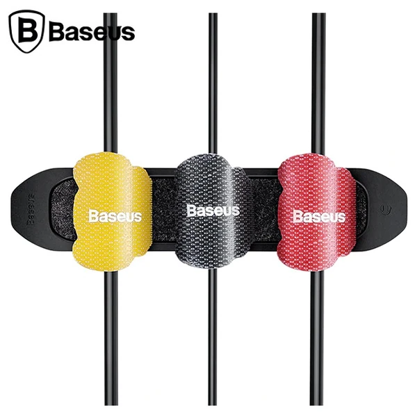 Baseus Cable Fixer Kit Kablo Organizatör Tutucu Ve Ayrıştıcı-(1903)