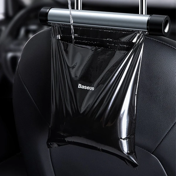 Baseus Clean Garbage Araç Arka Koltuk için Çöp Torbası + 40 Adet Torba-(1903)