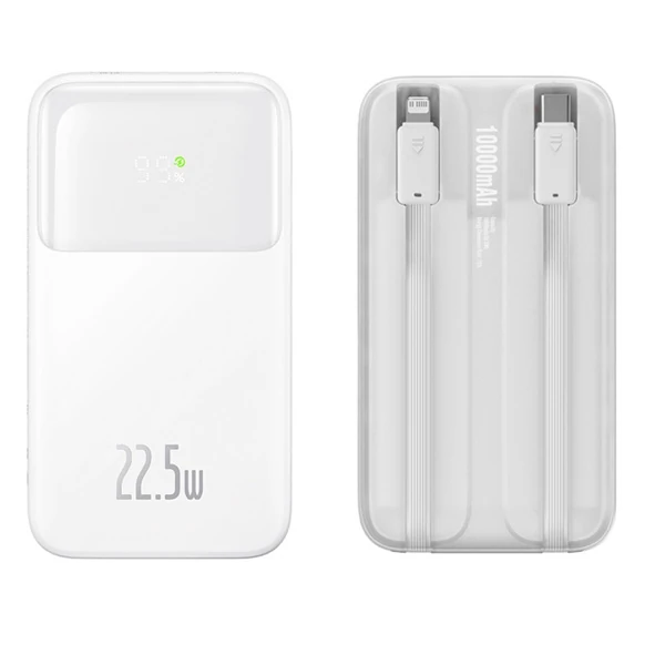 Baseus Comet Series 10000mAh 22.5W Hızlı Şarj Dijital Göstergeli Powerbank-(1903)