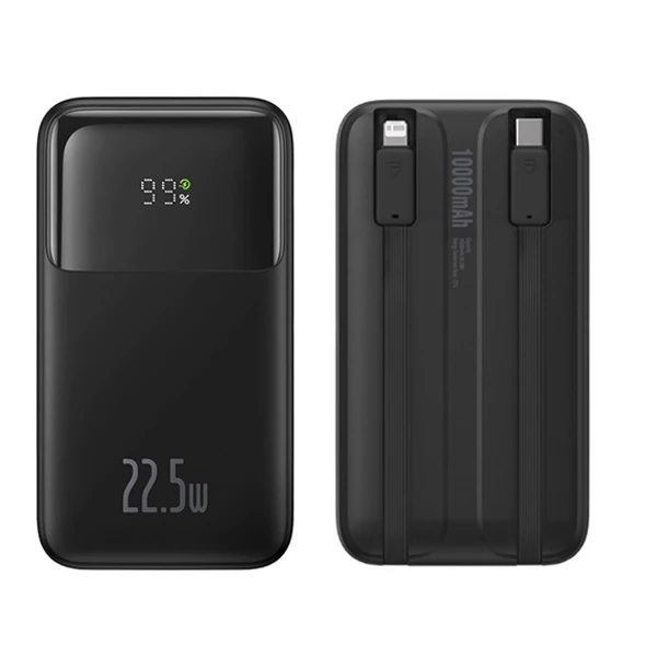 Baseus Comet Series 10000mAh 22.5W Hızlı Şarj Dijital Göstergeli Powerbank-(1903)