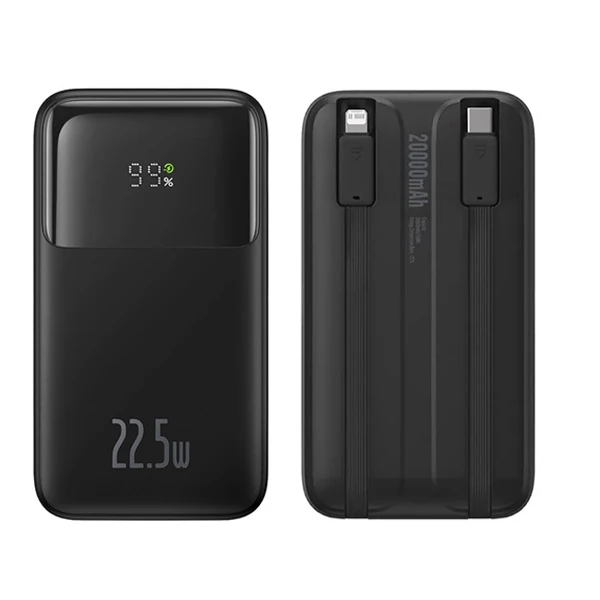 Baseus Comet Series 20000mAh 22.5W Hızlı Şarj Dijital Göstergeli Powerbank-(1903)