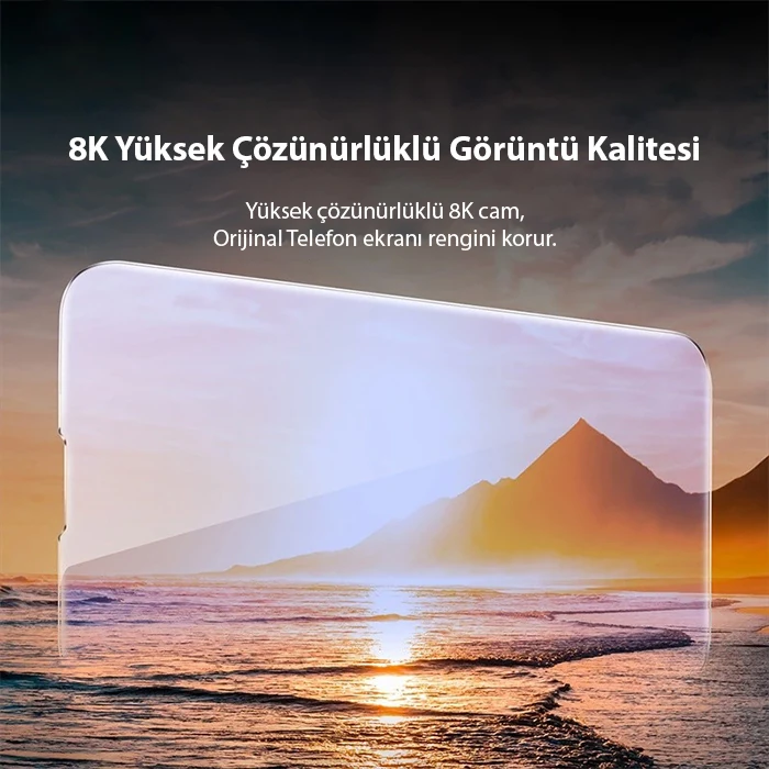Baseus Crystal iPhone 15 Full Koruma Anti Mavi Işık Tempered Cam Ekran Koruyucu 2 Adet Set-(1903)