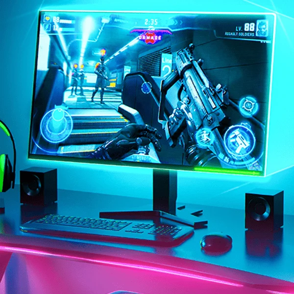 BASEUS Game Light RGB 5050 Esnek Oyuncu Pc LED Şerit Işık 5W15 m-(1903)