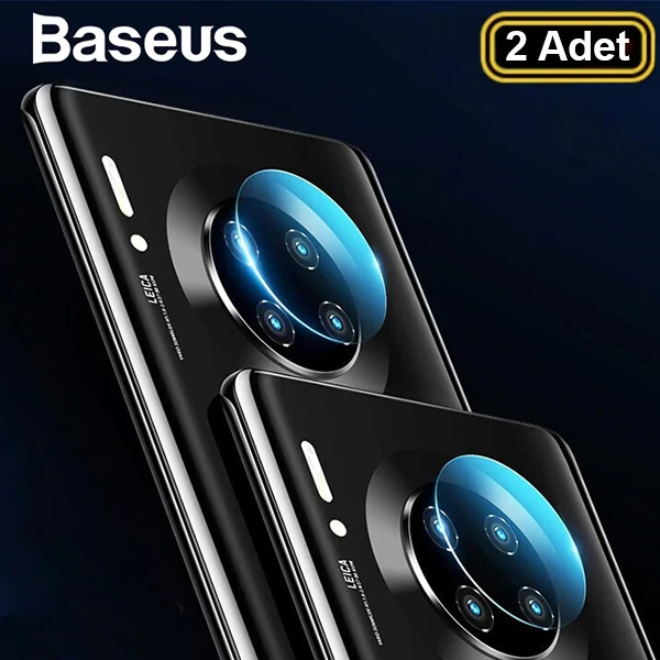 Baseus Huawei Mate30/Mate30 Pro Kamera Koruyucu Kırılmaz Cam  2adet set-(1903)