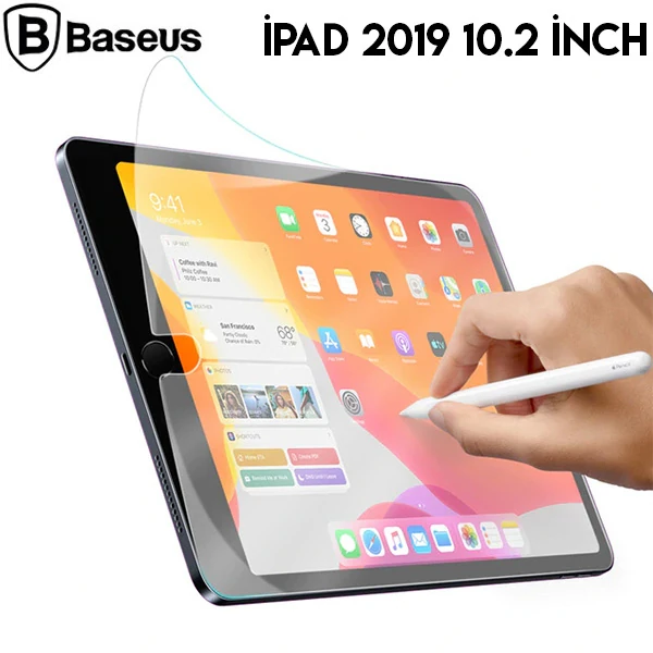 Baseus İPad 10.2 /10.5 Paper Like Film Darbe Emici Pet Ekran Koruyucu İPAD 2021-2020-2019-(1903)