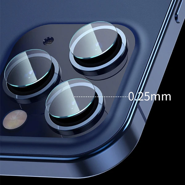 Baseus iPhone 12 Pro 6.1-Pro max 6.7 Tempered Kamera Lens Koruma Camı 2Set-(1903)