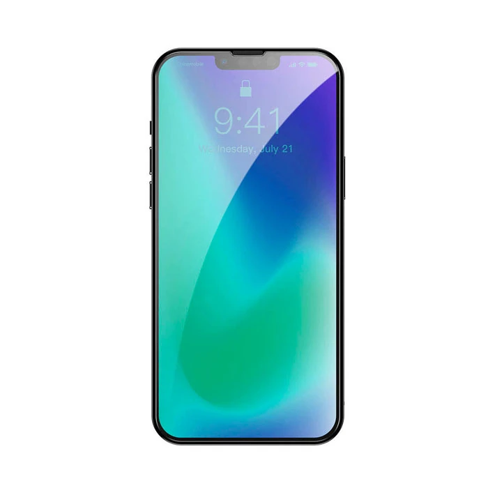 Baseus iPhone 13 Pro Max 0.3mm Tempered Full Cam Ekran Koruyucu 2 Adet Set-(1903)