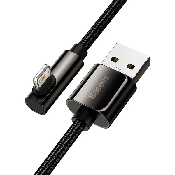 Baseus Legend Elbow USB to iPhone Lightning 2.4A Hızlı Data Şarj Kablosu 1m-(1903)