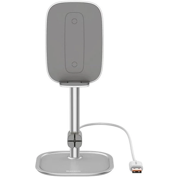 Baseus Literary 15W Kablosuz Şarj Masaüstü Telefon Tutucu Stand Wireless Şarj-(1903)