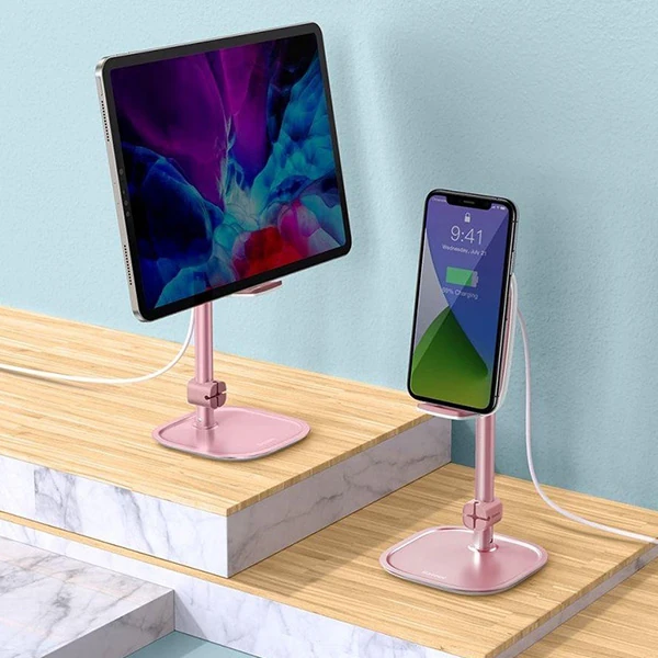 Baseus Literary 15W Kablosuz Şarj Masaüstü Telefon Tutucu Stand Wireless Şarj-(1903)