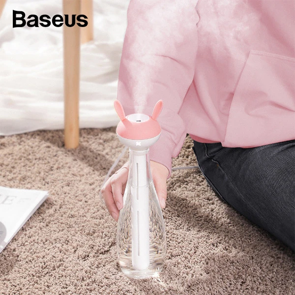 Baseus Magic wand Ev Ofis Nemlendirici Aroma Yayıcı+ Gece Lambası-(1903)