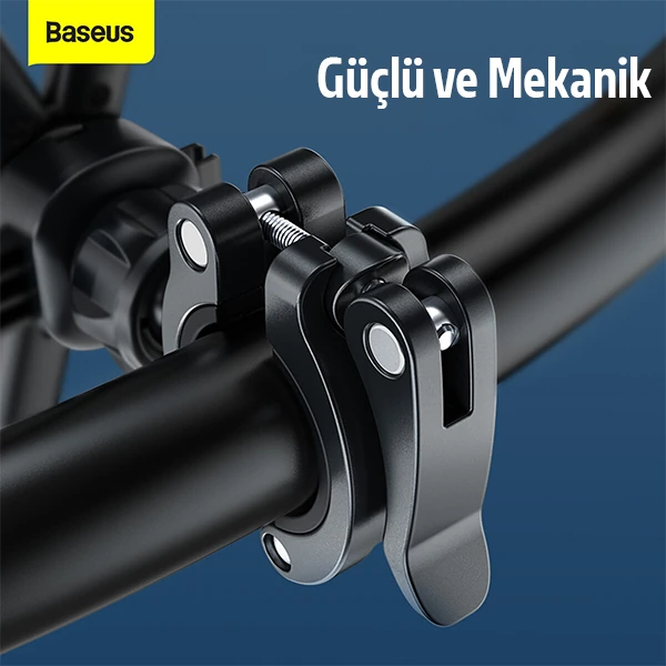 Baseus Quick to take 360 Derece Dönebilen Bisiklet ve Motosiklet Telefon Tutucu-(1903)