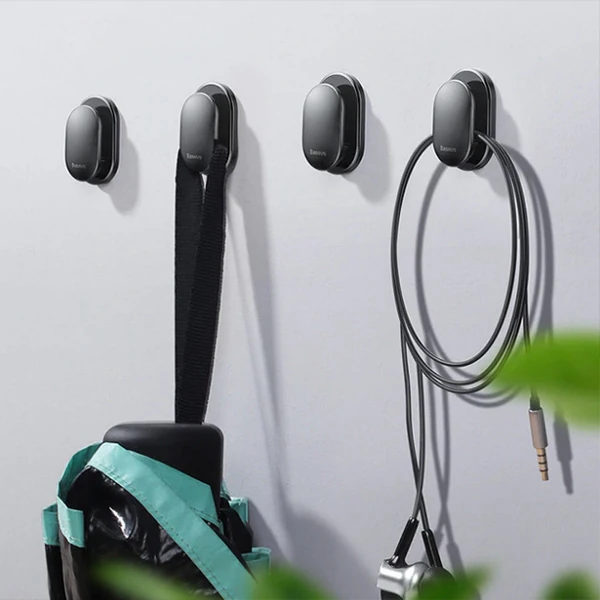 Baseus Small Shell Car Mount Holder 4parça Araç İçi TutucuToparlayıcı-(1903)